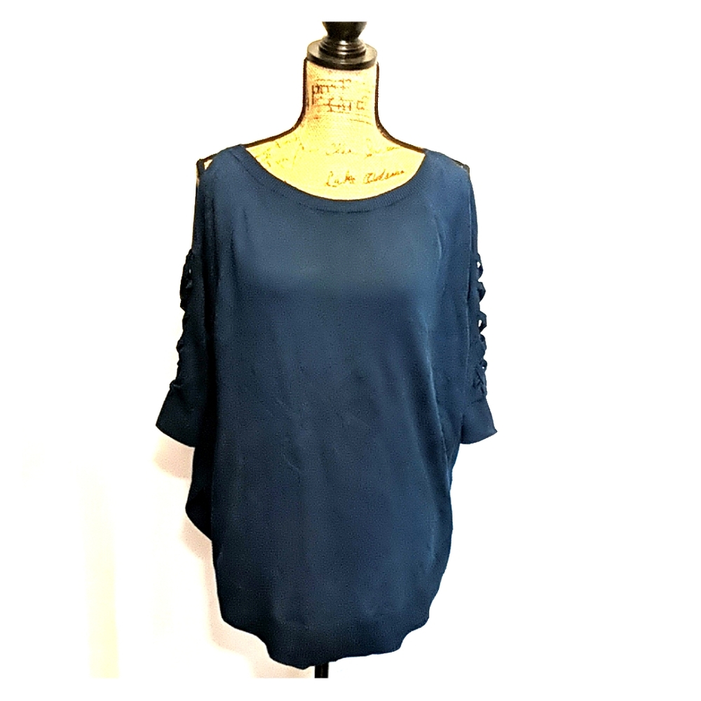 Express cold shoulder sweater
